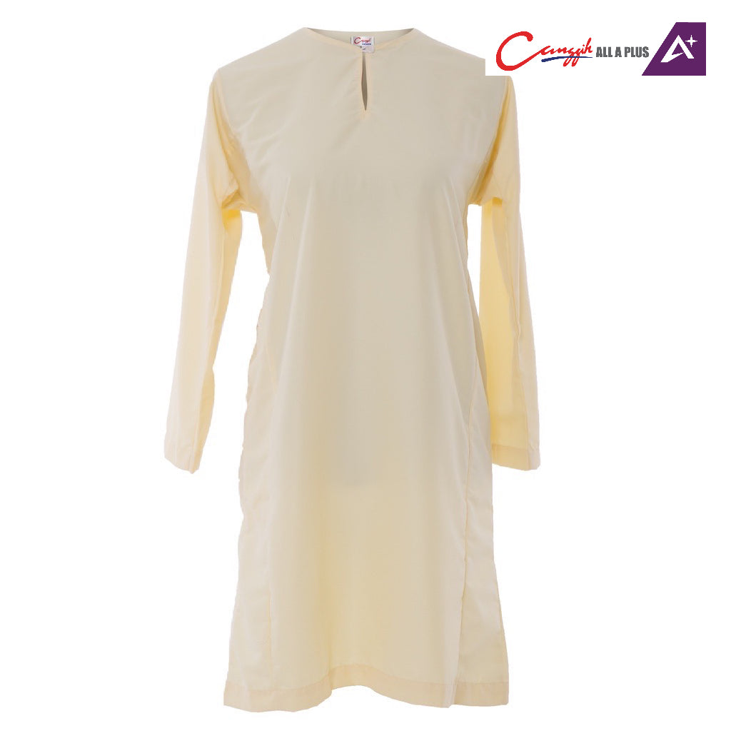 Canggih Baju Kurung Sekolah MRSM - Light Brown - CG-CP 009 LBR