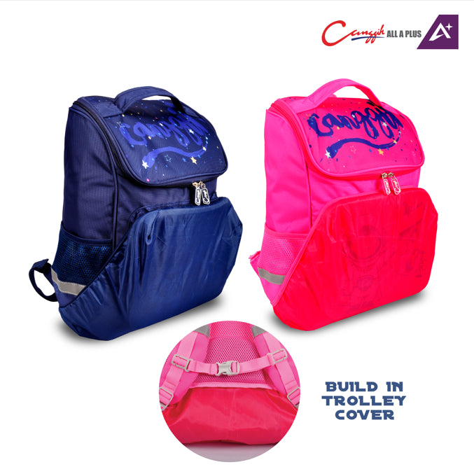 Canggih Children's School Trolley Backpack Fun Galaxy Bag - CG-TB 0101