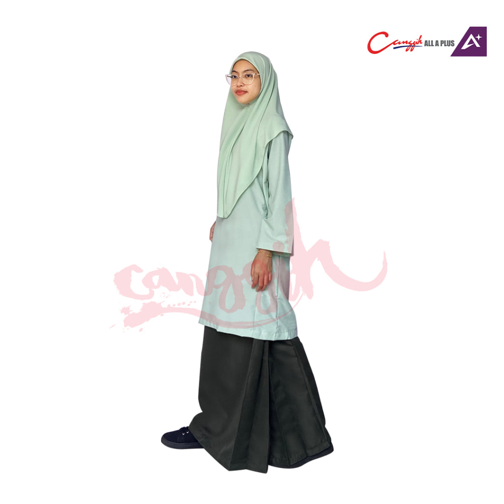 Canggih Baju Kurung Pengawas Sekolah - Light Green - CG-CP 009 LGR