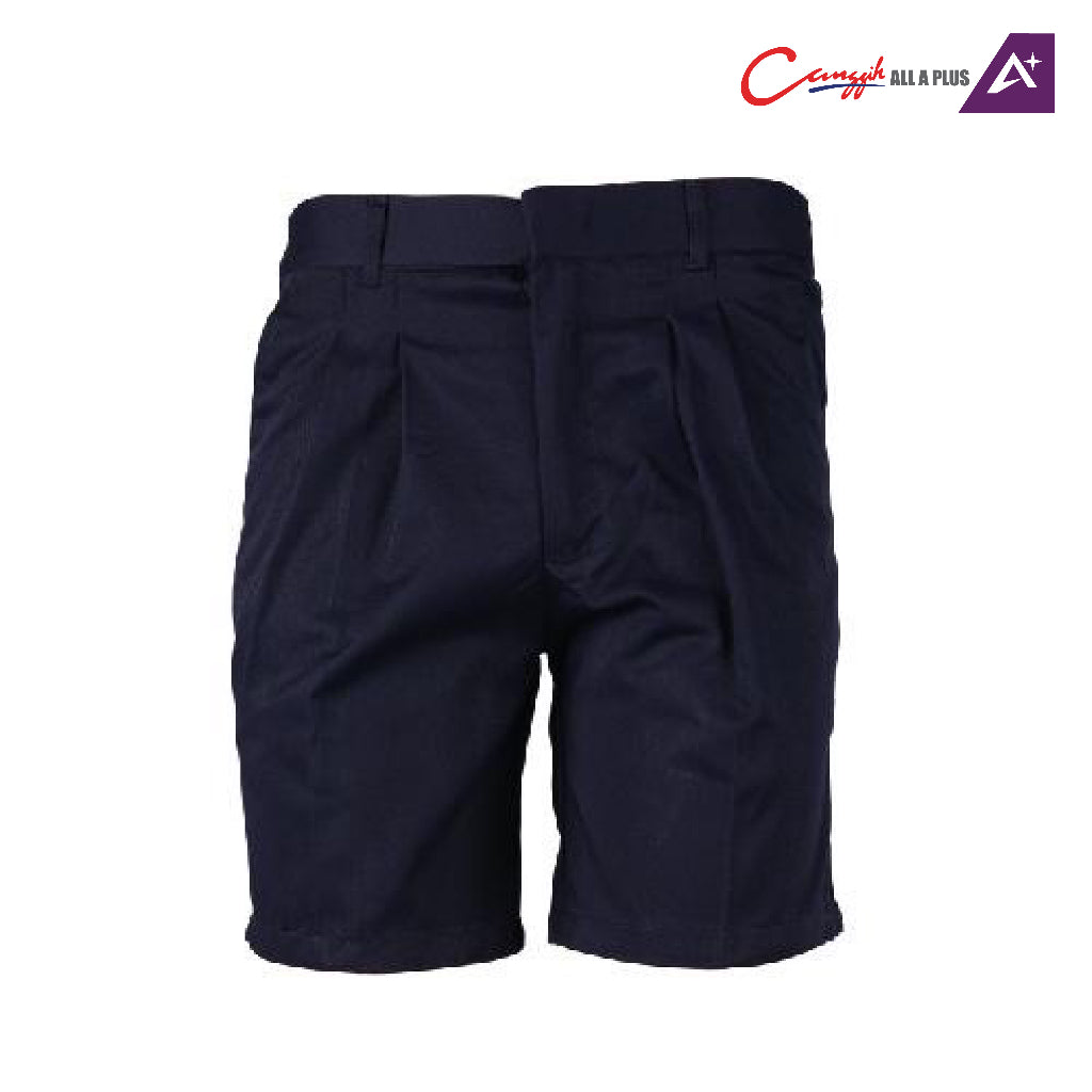 Canggih Seluar Pendek Sekolah Rendah Lelaki - Navy Blue - CG-CP 002