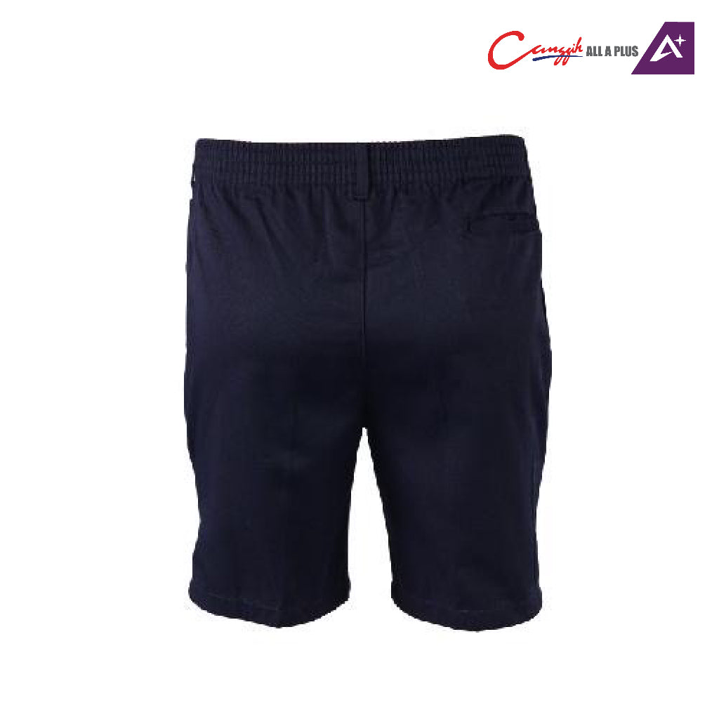 Canggih Seluar Pendek Sekolah Rendah Lelaki - Navy Blue - CG-CP 002