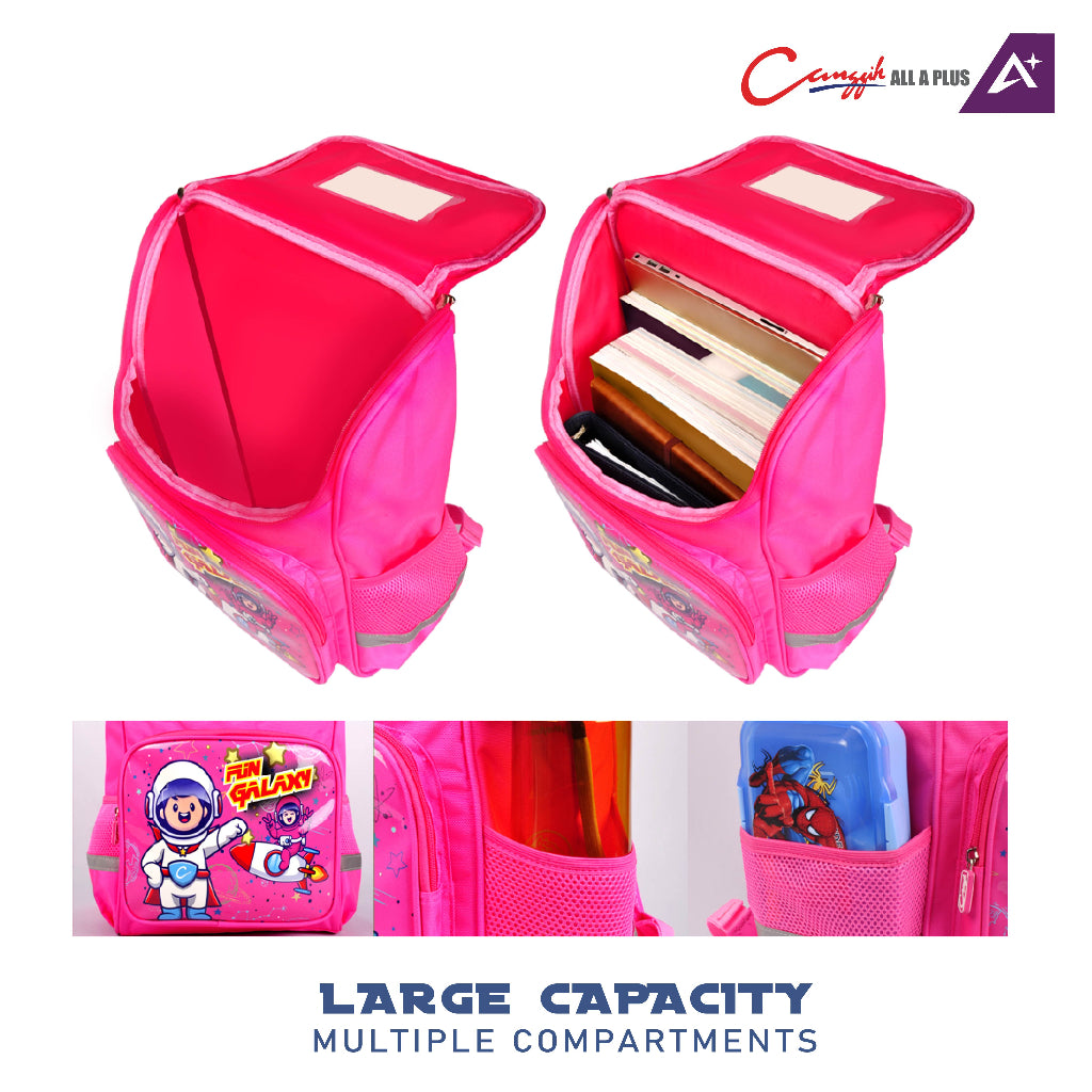 Canggih School Bag Fun Galaxy Backpack - CG-BP 0101