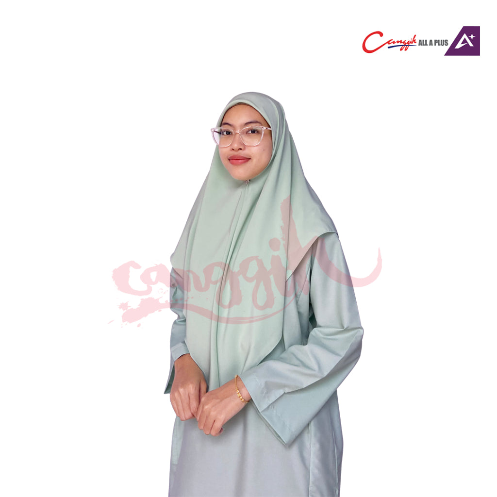 Canggih Tudung Pengawas Sekolah - Green - CG-KT 2002 G