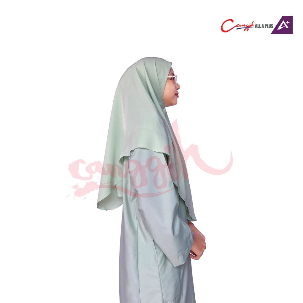 Canggih Tudung Pengawas Sekolah - Green - CG-KT 2002 G