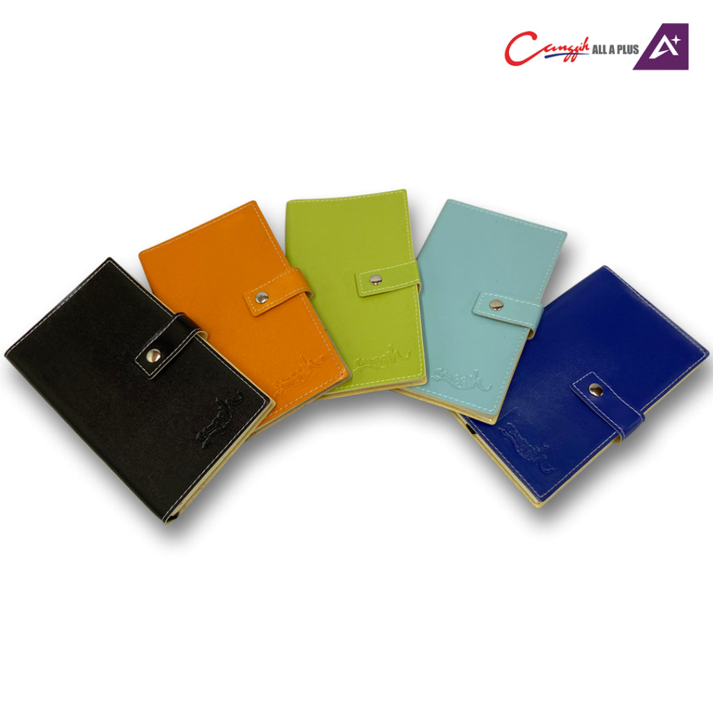 Canggih Small Notebook Notepad PU Cover 10 cm x 17.5 cm - CG-NB B01