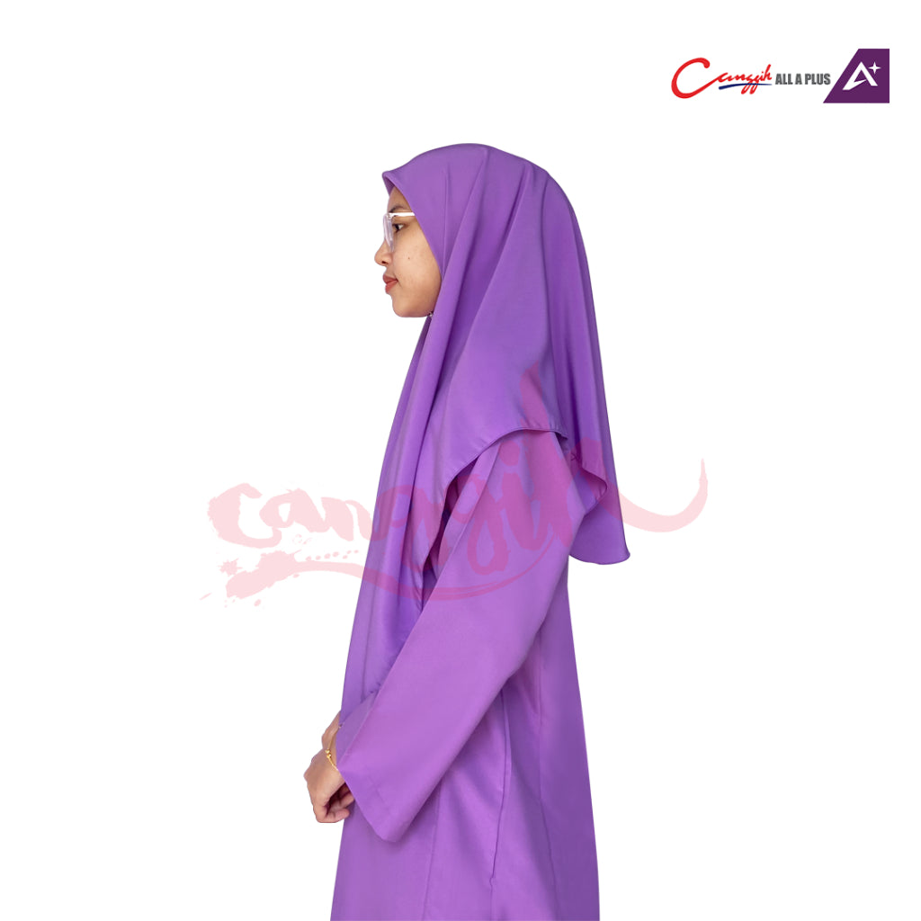 Canggih Tudung Pengawas Koperasi Sekolah - Purple - CG-KT 2002 PL