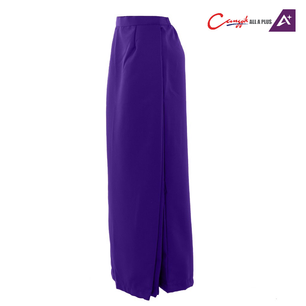 Canggih Kain Kurung Pengawas Koperasi Sekolah - Dark Purple - CG-CP 008 DPL