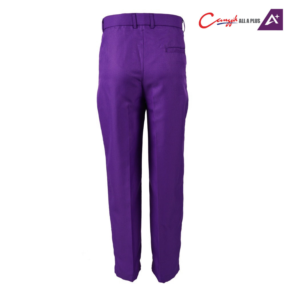 Canggih Seluar Panjang Pengawas Koperasi Sekolah - Dark Purple - CG-CP 030 DPL