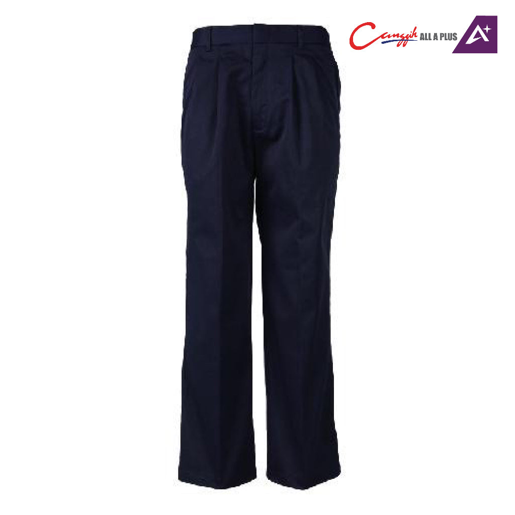 Canggih Seluar Panjang Sekolah Rendah Lelaki - Navy Blue - CG-CP 004