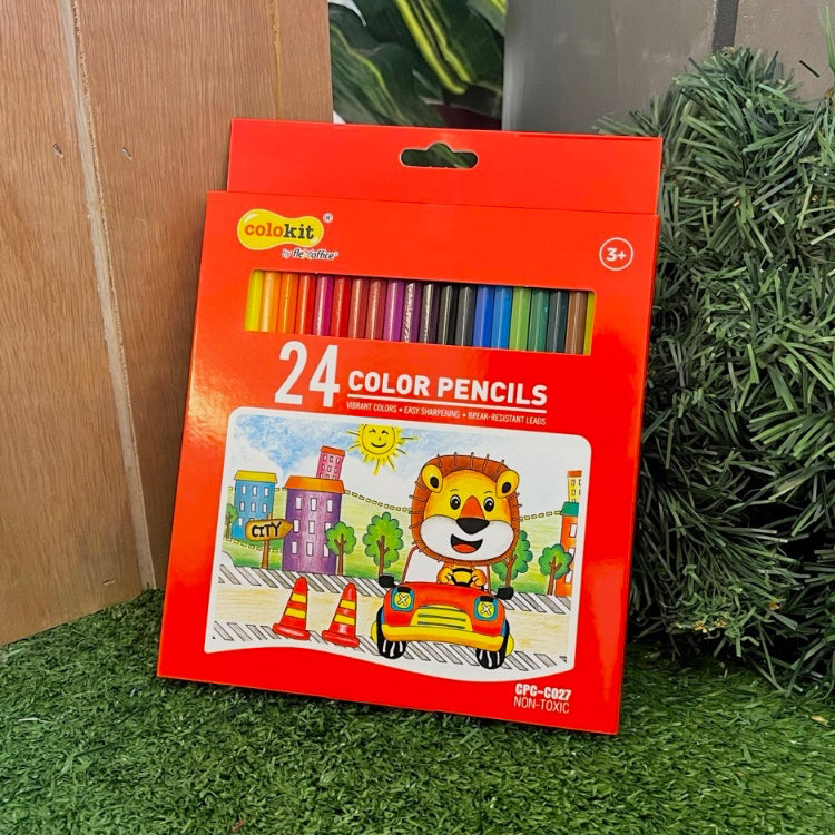 FlexOffice Colour Pencil Box (12, 24, 36)