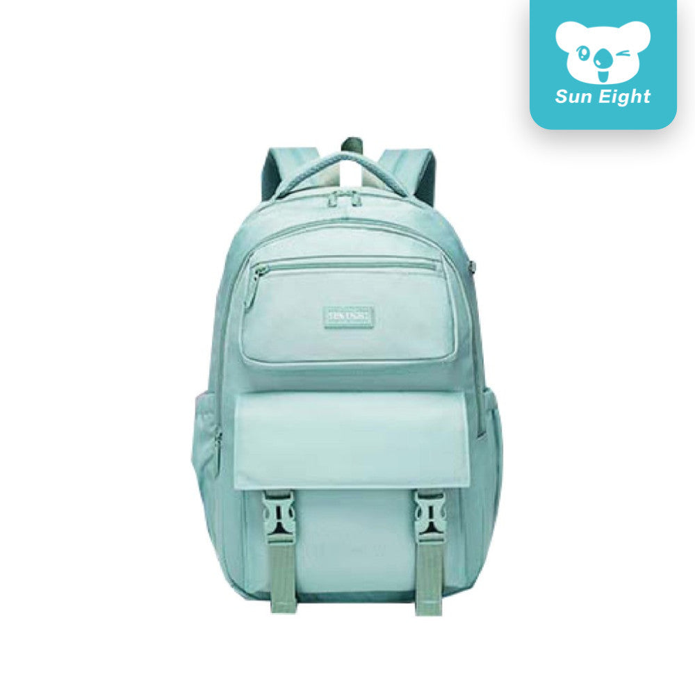 Sun Eight Quikz School Backpack Young Design Lightweight Comfortable Multi Compartment Big Capacity | 199 Days Warranty