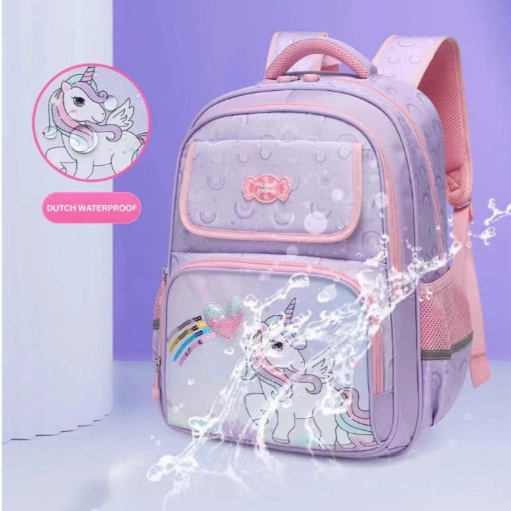 Sun Eight Baguz School Backpack Waterproof Material Chest Buckle Large Capacity Multi Compartment | 199 Days Warranty