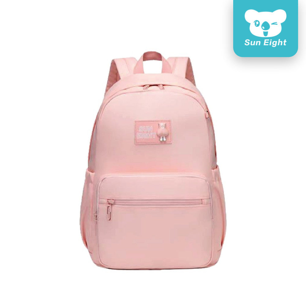 Sun Eight Simple Trendy & Clean Design Backpack Waterproof Material Scratch Resistant (15" Laptop) | 199 Days Warranty