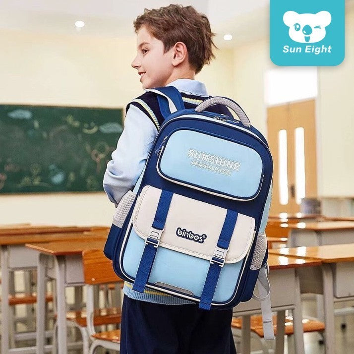 Sun Eight Beamz Ergonomic Spine Protection FLOATECH™ School Backpack