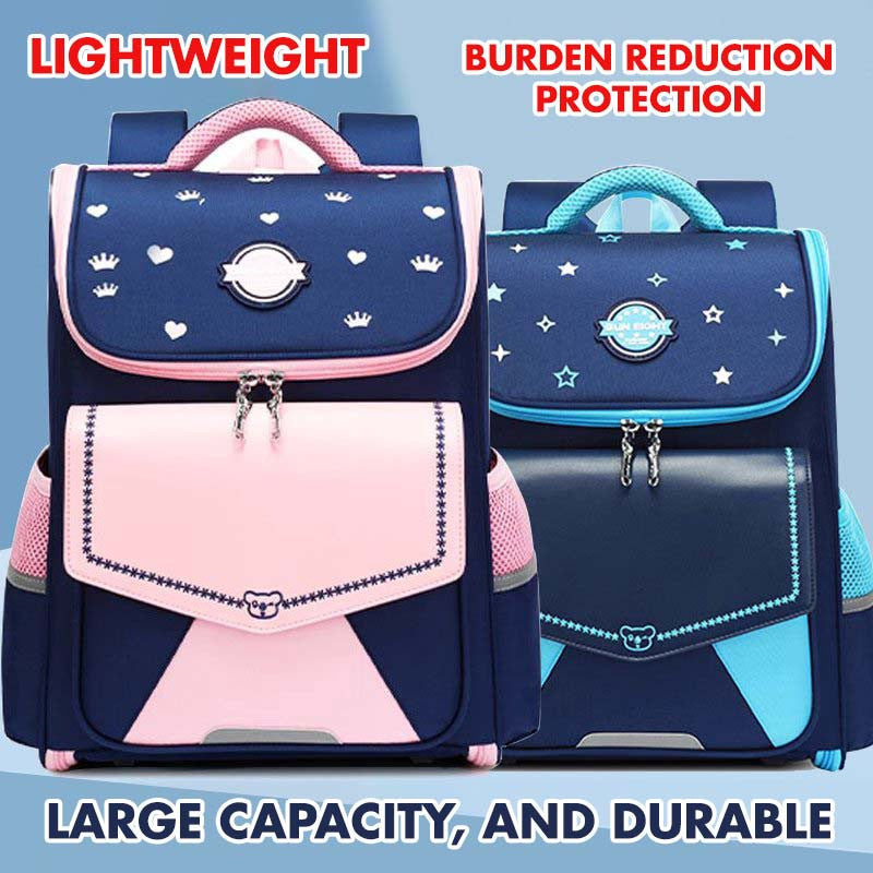 Sun Eight Dotz School Backpack Water Resistant Lighweight Big Capacity Multi Compartment Bag | 199 Days Warranty