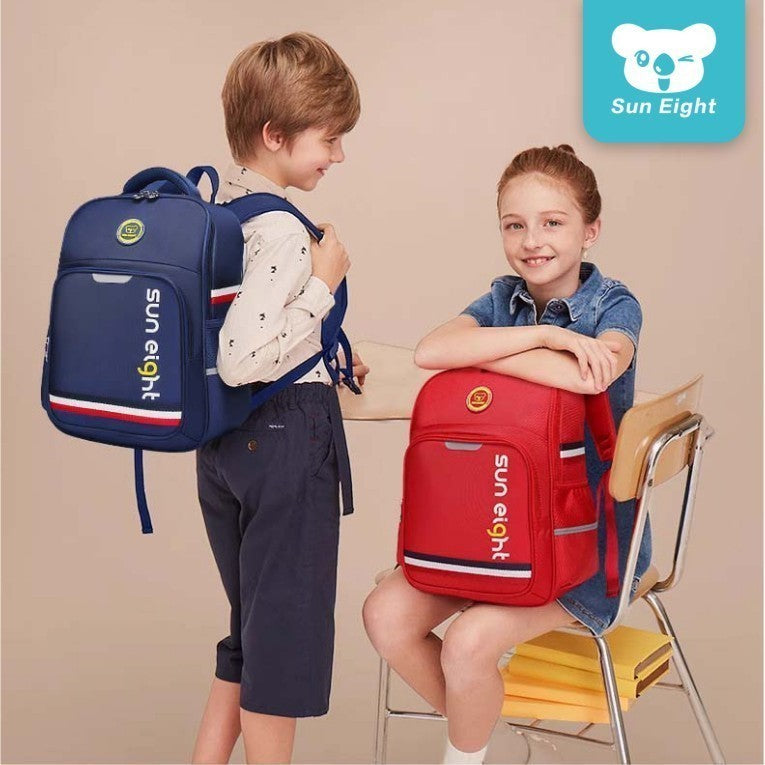 Sun Eight Multyz School Bag Weight Reduction Spine Protection Big Capacity Water Resistant Backpack | 199 Days Warranty