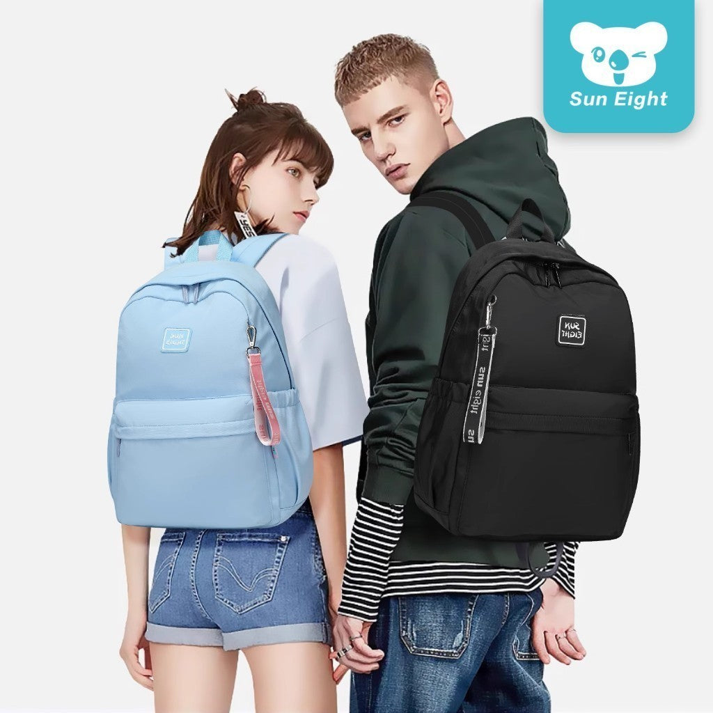 Sun Eight Simpletz Young & Simple School Bag Water Resistant Trendy Design Lightweight Big Capacity | 199 Days Warranty