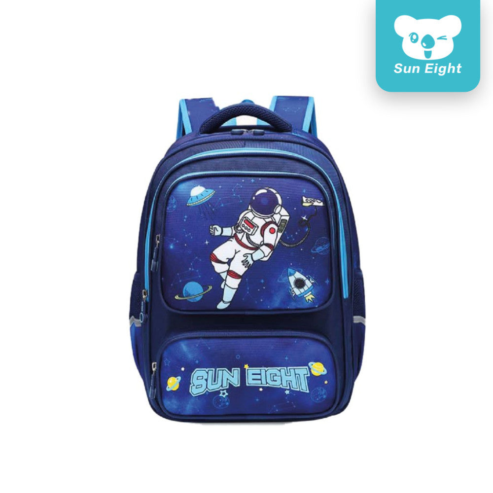 Sun Eight Yoz Spine Protection School Backpack Cartoon Multi Compartment Big Capacity Reflector | 199 Days Warranty